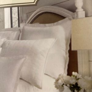 Southern Living HEIRLOOM LINEN King Sham, Size 20 in x 36 in 100% Linen NEW